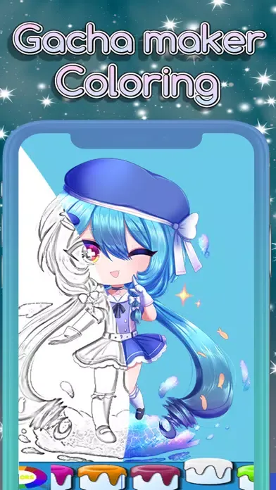 Gacha Life Coloring Maker Ekran Görüntüleri